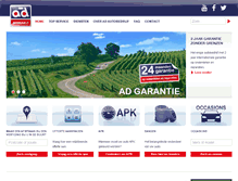 Tablet Screenshot of adautobedrijf.nl